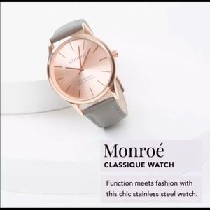 COPY - NWT- Women’s Monroe Classique Watch in Sunburst Solerose